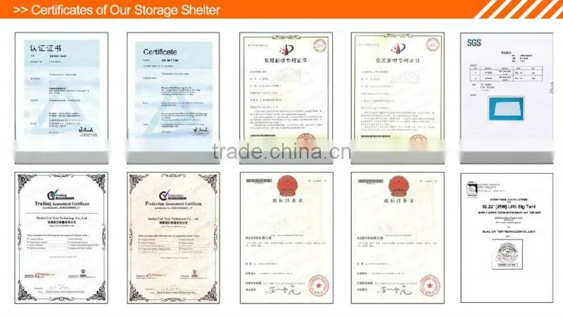 strong car parking shed /dome canopy tents