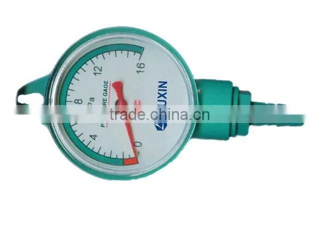 Biogas economical pressure gauge