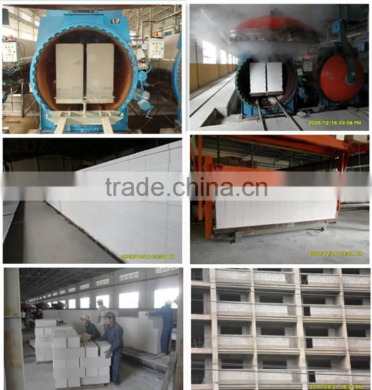 best selling full automatic germany aac block machine in India