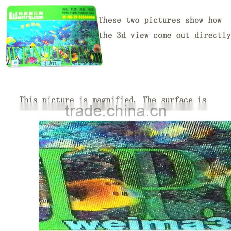2014 new model 3d card/ 4d card for gift, greeting, birthday, thank you, souvenir,wedding, invitation made in china