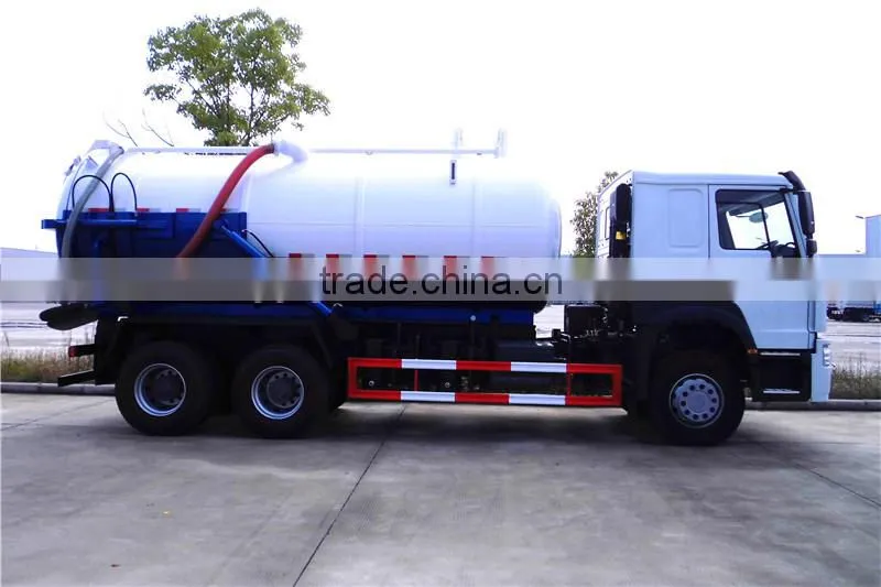 New condition 20M3 4X2 sewage disposal vehicle with howo chassis