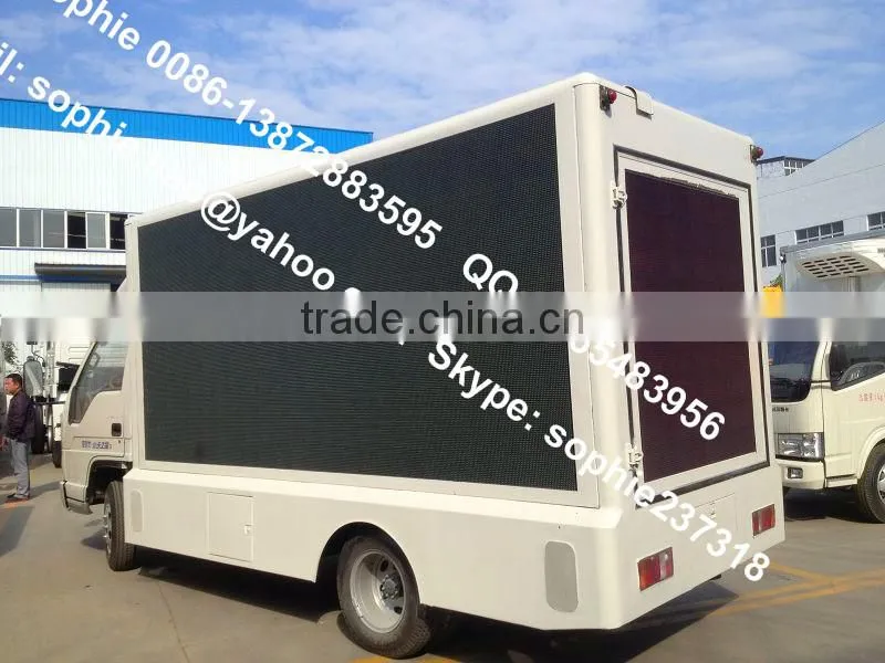 transparent led display truck,mobile display trucks,led mobile truck for sale