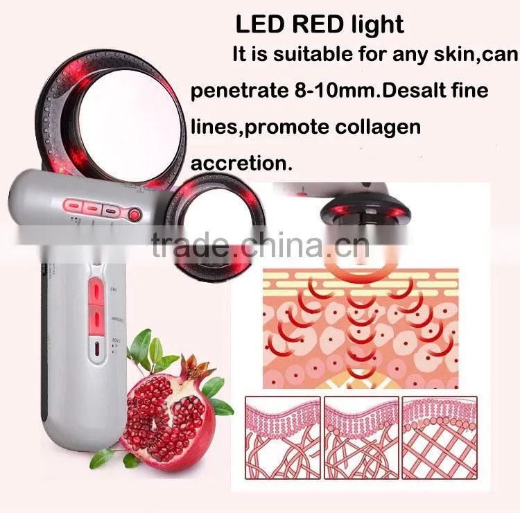 2017 Multi-Functional Portable body massage slimming machine, laser fat burning EMS machine