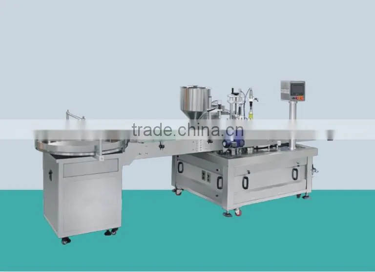 2015 JF Automatic rotary cup filling sealing machine , rotary filling machine for coffee capsule