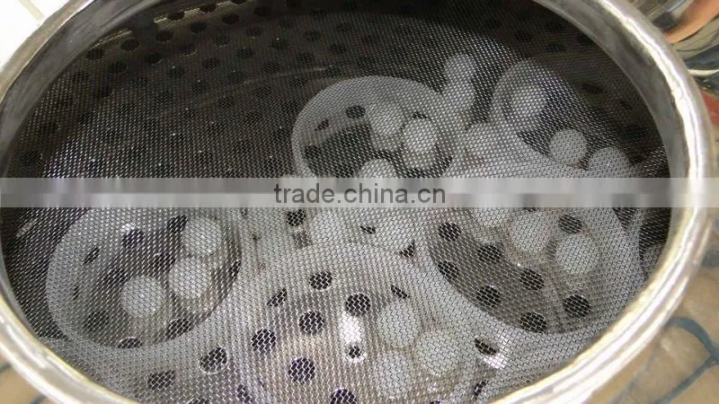 Large capacity flour vibrating sieve shaker
