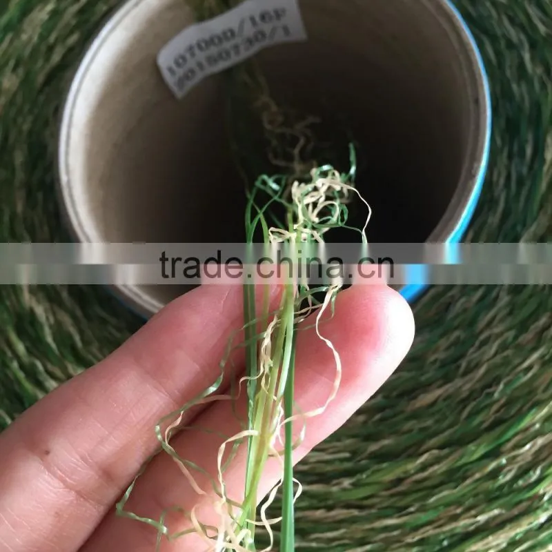 landscaping yarn artificial grass yarn12000dtex