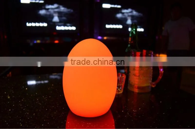 Decorative multi color changing Rechargeable LED Table Light