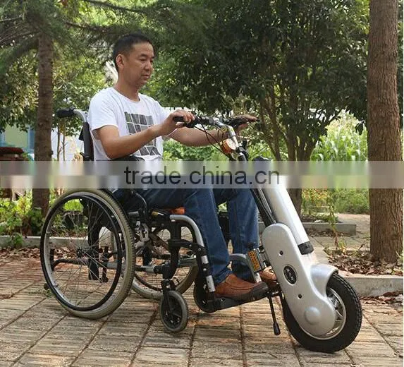 High Quality 400W 36V Wheelchair Mobility Scooter, Electric Wheelchair Handcycle,12inch Lithium Electric Wheelchair Trailer Bike