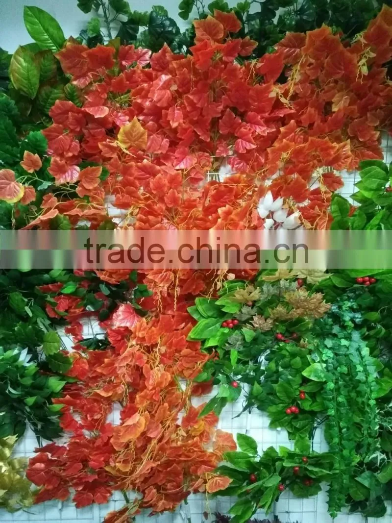 Artificial maple leaves,fake maple foliage