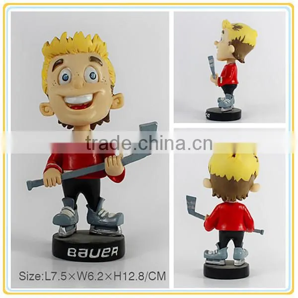 Happy decorative musician figurines