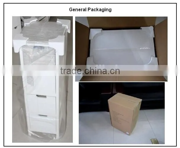 MDF Drawer paulownia frame paulownia wooden cabinet