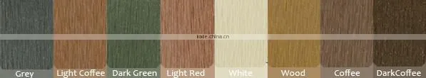 composite wood grain decking clips