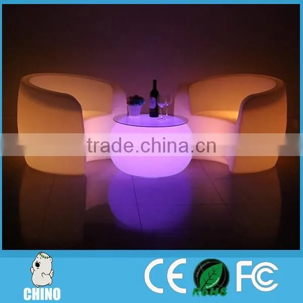 Glowing Nightclub ourdoor Chair LED Bar Furniture