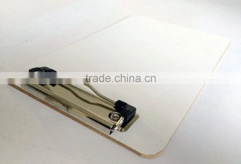 With butterfly clip A5 MDF school clipboard
