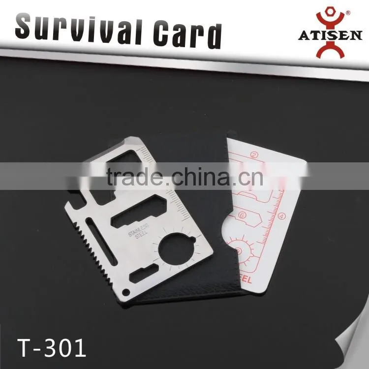 Hot sale Multi tool, Promotional gifts,Mini multi function survial tool card