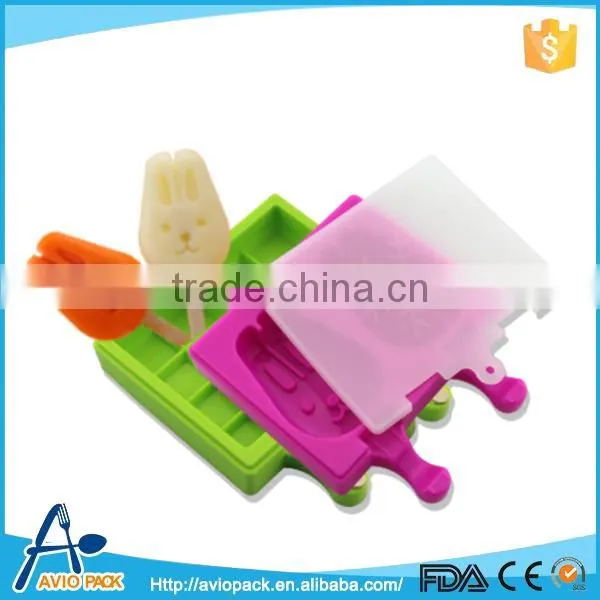 Food grade silicone ice pop mold ice pop maker