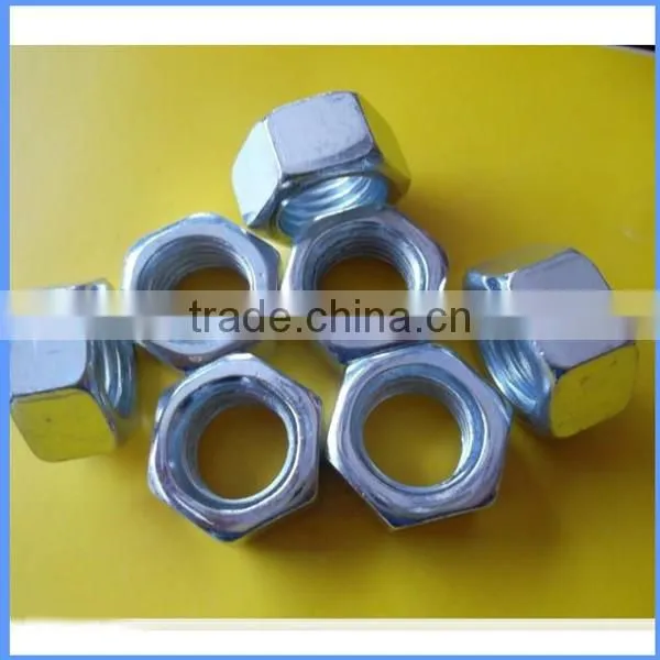 Zinc Plated Hexagon Nut From Guangzhou Supplier