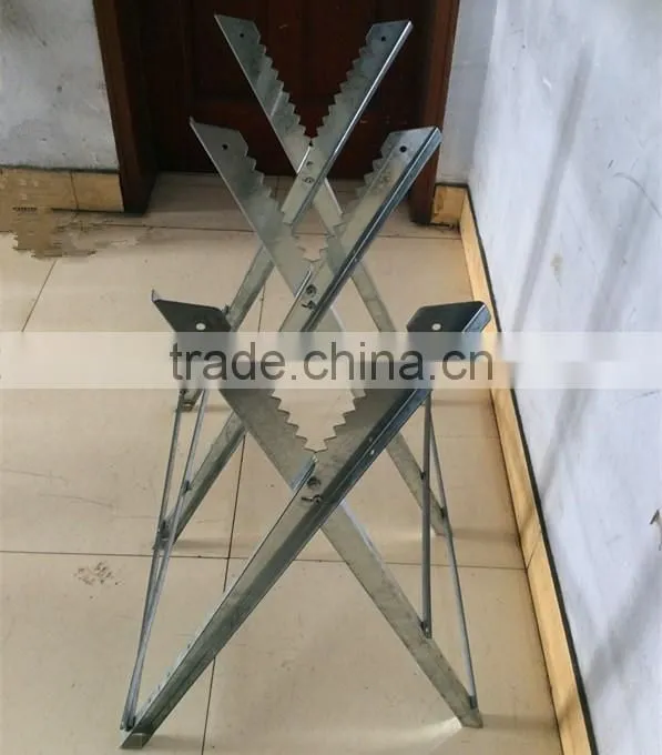 Supplier for hot sale folded wood log saw horses ST102 for wood work