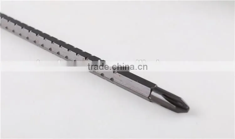 professional telescopic two-way screwdriver with double color
