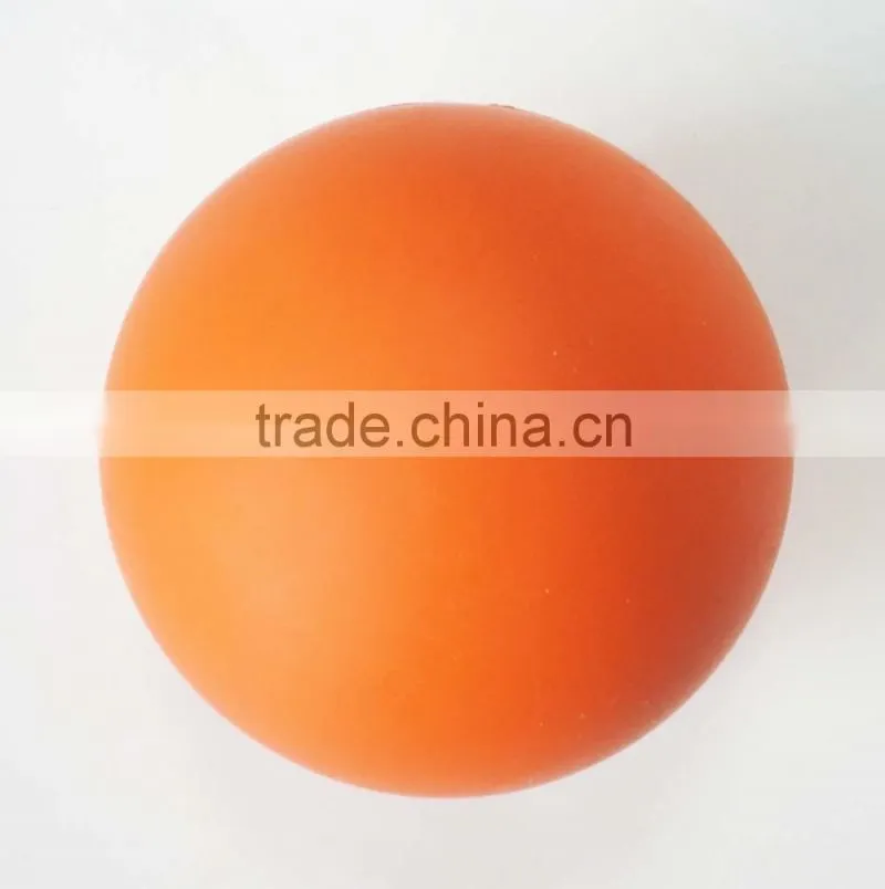 High quality silicone massage ball, rubber lacrosse ball for crossfit exercise