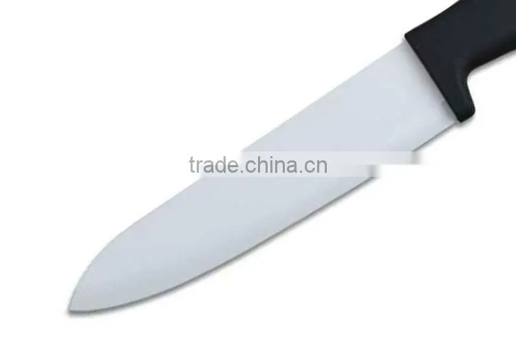 4 Pieces PP+TPR Soft Touch Handle Zirconia Ceramic Knife