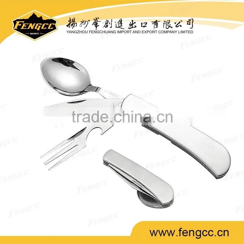 hot sale stainless steel fork knife spoon,travel set