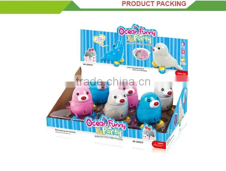 Funny battery operated musical sea lion large plastic animal toy