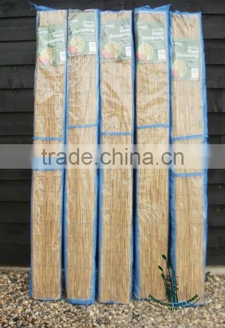 reed fence for gardening
