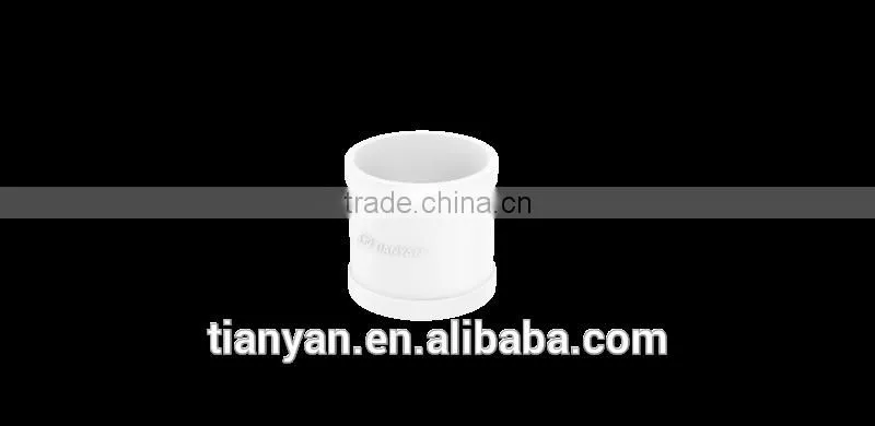 Factory price Manufacturer good quality PVC Fitting UPVC Rubber Joint plastic fitting for drainage GB coupling
