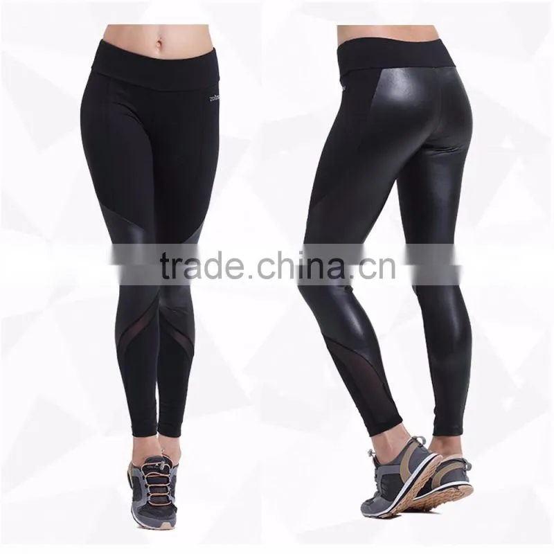 87% nylon 13% spandex 300 gsm sexy yoga leggings