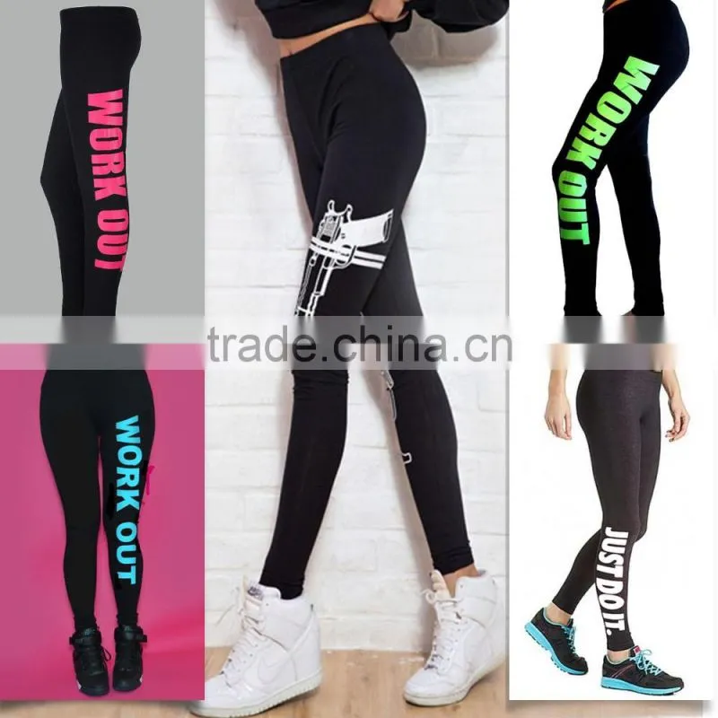 2016 Hot Wholesale Yoga Leggings For Women Printed Leggings