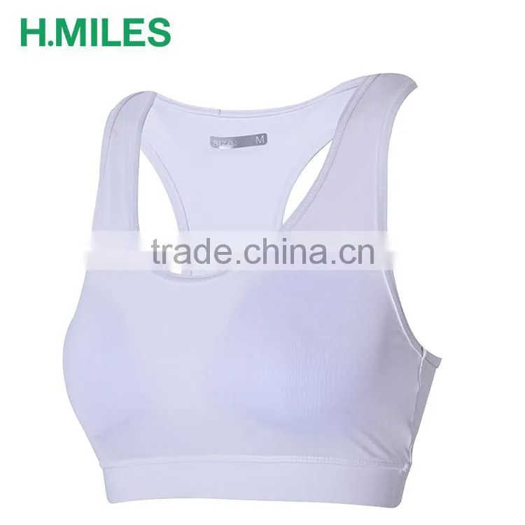 2017 Fashionable sexy yoga women's sublimation sports bra