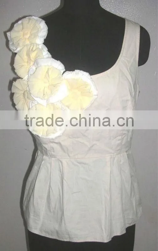 polyester printed top