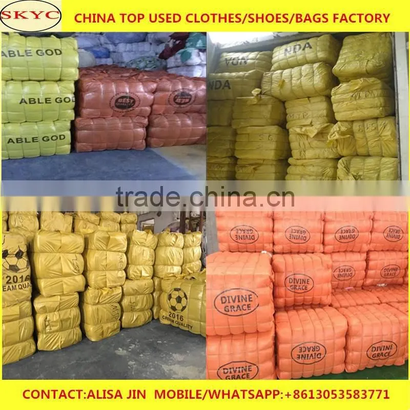 Togo wholesale used handbags leather used bags in bales, fairly used clothes shoes bags for African market