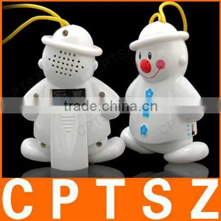 Electronic Twin Snowman Wireless Doorbell Baby Cry Detector