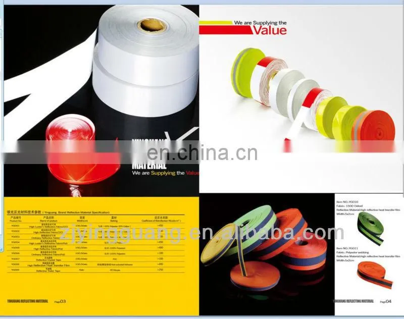 100% Polyester High Reflective Fabric Meet EN471