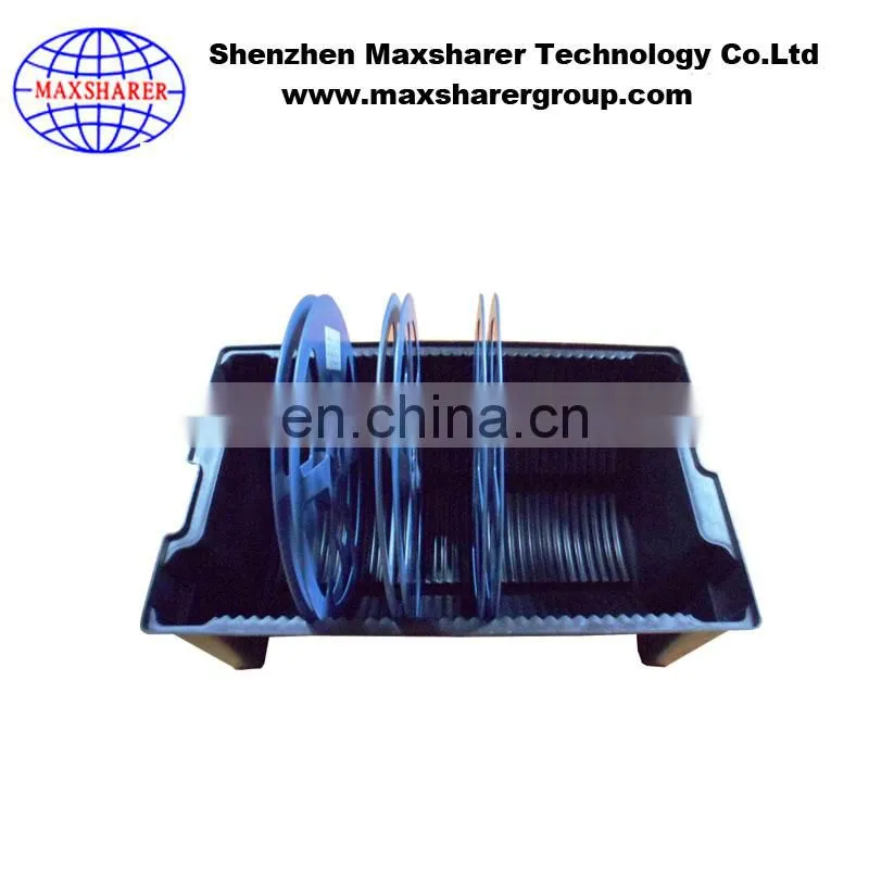 Factory customize IC PCB rolling component storage plastic antistatic tray