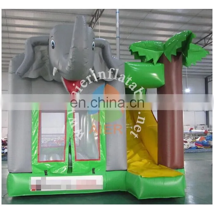 Elephant inflatable bounce house