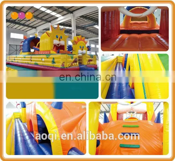 AOQI high quality inflatable fun city sun shape inflatable fun city from china manufacturer