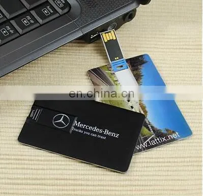 Promotional logo prinitng Card USB Flash Drive