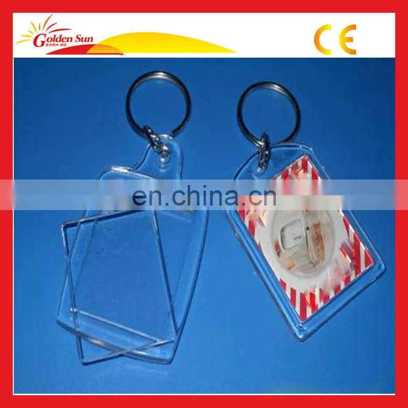 Double Side Plastic Custom Acrylic Keychain
