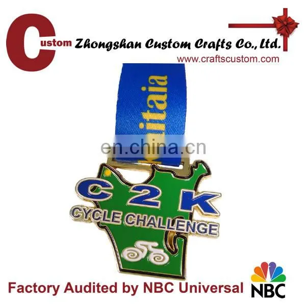 Top sell factory price newest product 2016 custom sports souvenir medal
