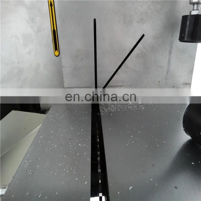 cut-off saw/Aluminum and plastic profiles clamping and cutting /Double head cutting saw for plastic profile