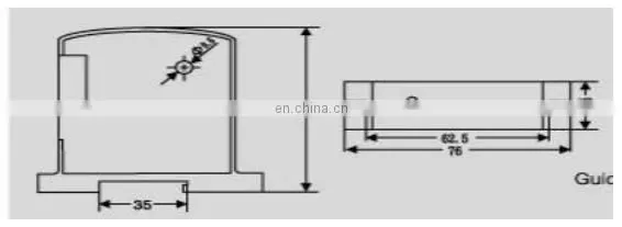 ac 0-50A input single phase current transducer with dc analog signal output