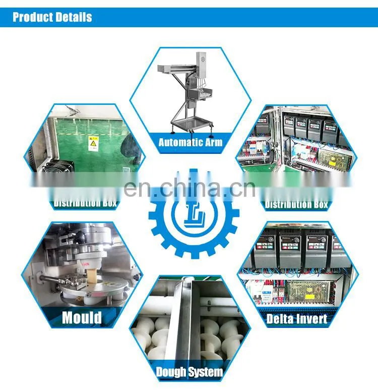 2017 New condition japanese automatic encrusting machine/maamoul machine