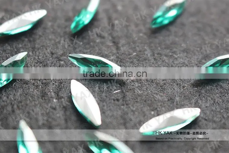 W0819 point back glass diamond decorative,glass decorative diamond,decorative glass diamonds