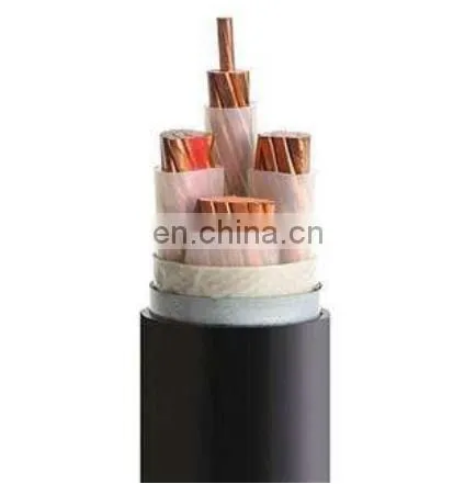 Supply Factory price 0.6/1KV 5x4mm2 Copper CONDUCTOR SWA steel wire PVC insulated power cable