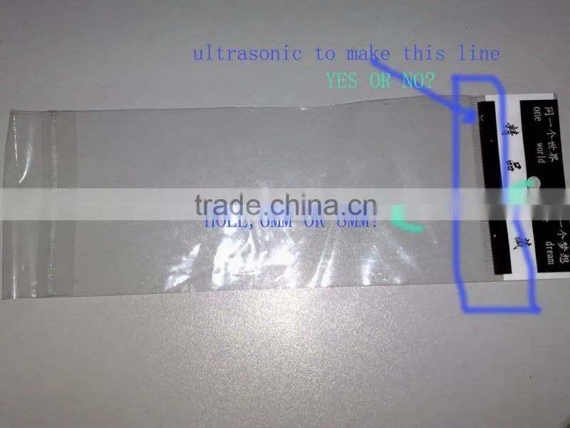 Ultrasonic transducer generator for bag making machine