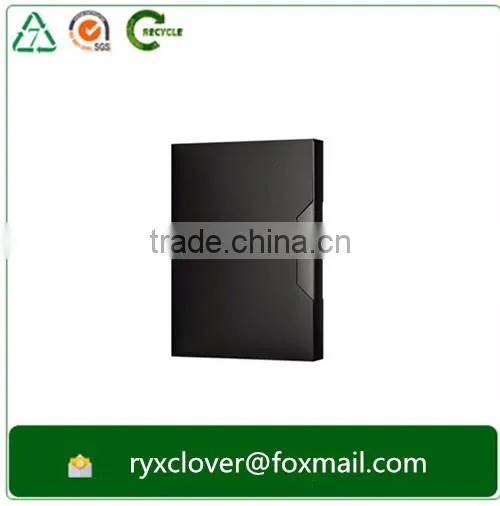 Office filing stationery Eco-friendly PP plastic box file folders