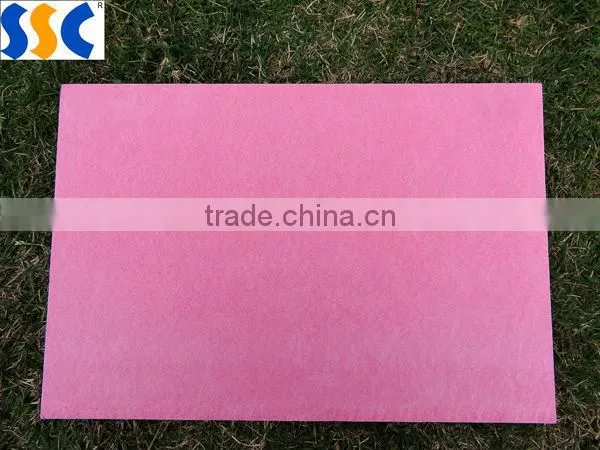 Shoe material durable & hard nonwoven fiber insole board